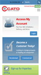 Mobile Screenshot of catoinc.com